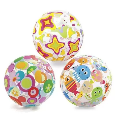 Мяч INTEX пляжный 51 см Мяч INTEX пляжный 51 см от магазина Супер Спорт