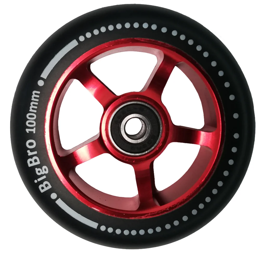 Колесо для самоката BIG BRO алюминиевое 100*24 мм от магазина Супер Спорт