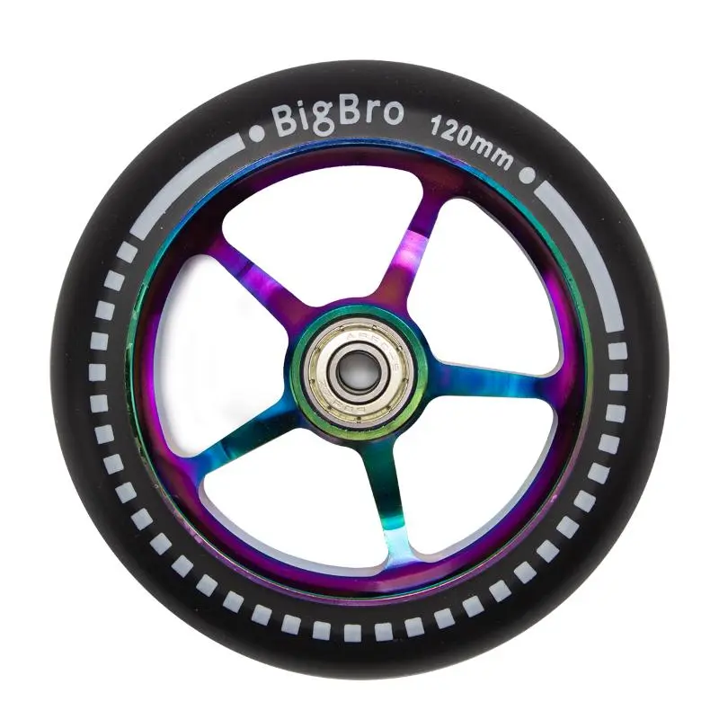 Колесо для самоката BIG BRO алюминиевое 120*24 мм от магазина Супер Спорт